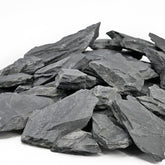Unocho natural slate rocks close-up texture for authentic aquarium decor