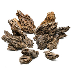 Unocho Dragon Stone aquascaping rock 10lb enhances natural aquarium layouts