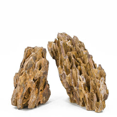 Unocho Dragon Stone Rocks water-friendly for safe, stable tank aesthetics.