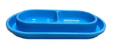 UOBALASE Ant Away Bowl blue front view showing ant-deterring moat