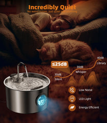 UPAWPIA ultra-quiet water pump designed for peaceful home use