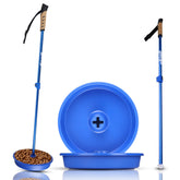 UpBowl no-bend pet bowl kit for easier feeding without bending