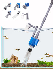 UPETTOOLS aquarium gravel cleaner 6-in-1 for efficient gravel cleaning.