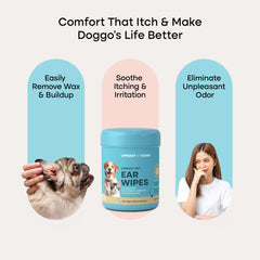 Uproot Clean travel-friendly ear wipes pack fits grooming on the go.