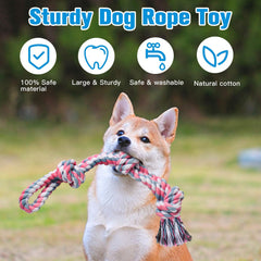UPSKY aggressive-chewer rope toy tested for tough chewers during play