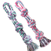 UPSKY nearly indestructible rope toy for medium to large dogs in action during play