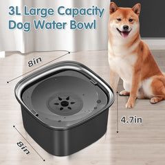 UPSKY stainless steel dog bowl provides robust durability against stains and rust.