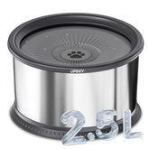 UPSKY 2.5L dog water bowl with no spill design keeps floors dry.