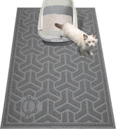 UPSKY cat litter mat large 35x24 traps litter for a cleaner space