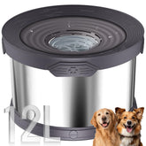 UPSKY no-spill 12L bowl top view highlighting generous capacity for large dogs