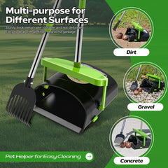Odor-proof lid on UPSKY scooper helps keep outdoor spaces fresher.