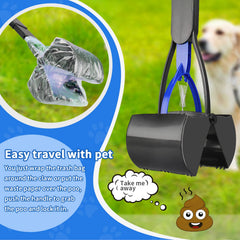 UPSKY waste bags included for quick, bagged cleanup.
