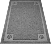 UPSKY large cat litter mat in 35x23 inch view traps litter at the source.