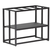 Urban Deco 40-gallon stand top view highlighting sturdy steel frame for stability