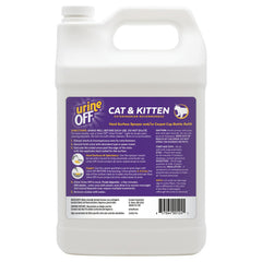 Urine Off kitten cat cleaner spray nozzle enables precise application.