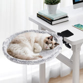 Uross Cat Desk Bed with 180° rotation offers space-saving elevated lounging.