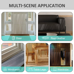 Uross PVC texture close-up displays durable, recyclable material.