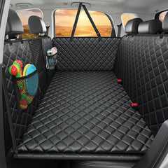 URPOWER 2026 back seat extender full view showing expanded sleeping area for dogs.