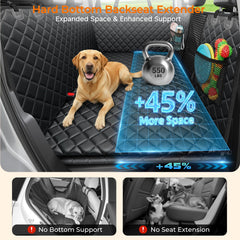 URPOWER 2026 back seat extender panel detail highlights rigid base for a flat, safer bed.