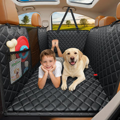 URPOWER backseat extender with hard bottom provides secure space for dogs