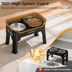 URPOWER center divider keeps kibble and water separated