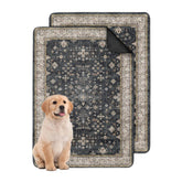 Usnfhcaw washable dog pads 2-pack absorbent surface shown in action for quick urine uptake.
