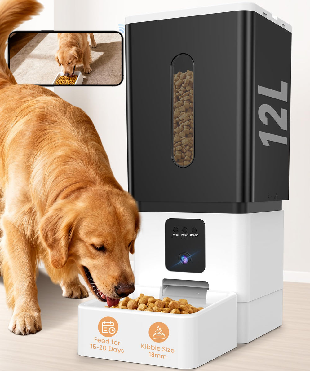 UTCG large breed feeder front view showing sturdy design for daily meals