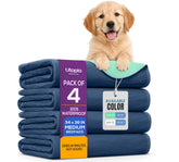 Utopia Bedding washable pee pad pack four 34x36 inches for beds and furniture.