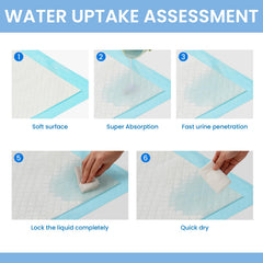 UUMEE quick-drying rhombus design channels liquid for fast absorption.