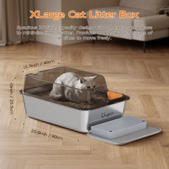 Uupin XL semi-transparent upper shell provides privacy while enabling monitoring.