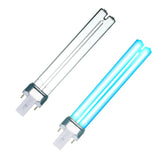 uvcoolplunge 9W pond UV light bulb demonstrates clear water for aquariums