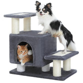 UYMI 3-in-1 dog stairs with condo and ball for climbing and resting.