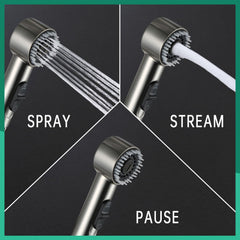 V-Frankness 100-inch hose for comfortable, unrestricted baths.