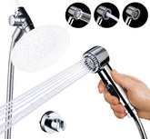V-Frankness 3-mode sprayer with pause for water saving and versatile cleaning.