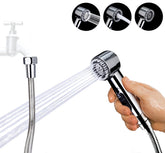 V-Frankness 3 mode dog shower attachment with sprayer for versatile outdoor baths.