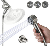 V-Frankness three-function sprayer for versatile dog bathing and grooming.