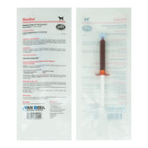 Van Beek Natural Science DiaGel for medium dogs bottle offers quick digestive support.