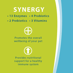 Van Beek Natural Science Synacore Canine sprinkle over dog food for easy daily use.