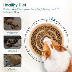 Vancasso medium-breed dog bowl fits medium pets and cats