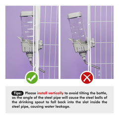 Vannon nozzle 10mm: precise, steady flow for rabbits and small mammals.