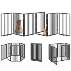 Vantas freestanding pet gate for versatile indoor or outdoor use