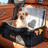 VavoPaw dog car seat for medium dogs with elevated view and cozy support.