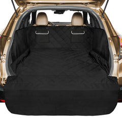 Veckle SUV cargo liner protects vehicle interiors during dog trips