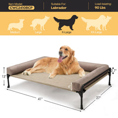 Veehoo durable steel frame supporting large dogs