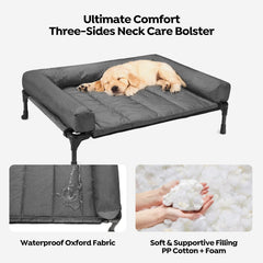 Veehoo breathable Teslin mesh sides promote airflow for a cooler nap.