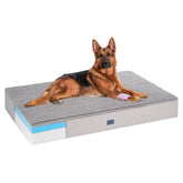 Veehoo orthopedic memory foam close-up showing supportive layers for joints.