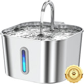 Vekonn cat water fountain shows 2.2L capacity for multi-pet homes