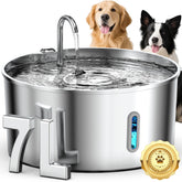 Vekonn 7L dog water fountain for large breeds, showing capacity and form.
