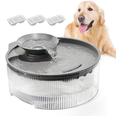 Vekonn dog water fountain with 169-ounce capacity for multi-pet homes.