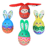 Veloisen Easter bunny egg toy pack: engaging squeaky play for small dogs.
